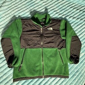 North Face Jacket Green Fleece